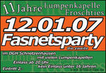 Fasnetsparty der Lumpenkapelle Froschties am Freitag, 12.01.2007