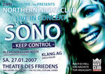 Northern Night Club mit SONO am Samstag, 27.01.2007