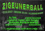 Zigeunerball 2007 am Samstag, 17.02.2007