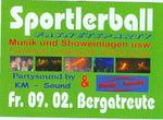 Sportlerball / Jgermeisterball mit DJ am Freitag, 09.02.2007