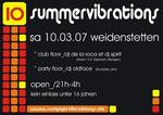 Summervibrations # 10 am Samstag, 10.03.2007
