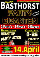 PARTY GIGANTEN am Samstag, 14.04.2007