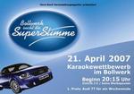 BSDS - Bollwerk sucht die Superstimme am Samstag, 21.04.2007