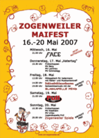 FACE rockt beim Zogenweiler Maifest 2007 am Mittwoch, 16.05.2007