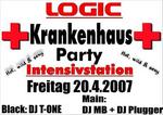 Krankenhaus-Party Hot, sexy, wild!!! am Freitag, 20.04.2007