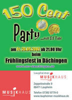 150 Cent Party Dchingen am Freitag, 20.04.2007