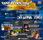 Tanz in den Mai - 3 Bands - 3 Djs - 3 Floors am Montag, 30.04.2007