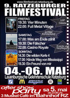 Filmfestival AFTERSHOWPARTY am Samstag, 05.05.2007