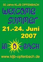 Welcome summer in O-Bach am Donnerstag, 21.06.2007