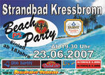 Beach Party Kressbronn am Samstag, 23.06.2007