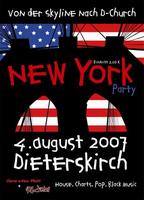 New York Party am Samstag, 04.08.2007
