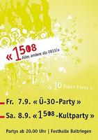 1508 - Kultparty am Samstag, 08.09.2007