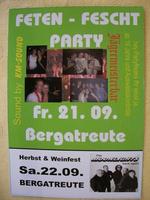 FETEN-FESCHT - PARTY mit DJs by KM-SOUND am Freitag, 21.09.2007