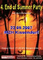 4. End of Summer Party am Samstag, 22.09.2007