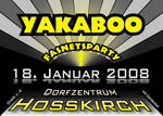 YAKABOO-Party am Freitag, 18.01.2008