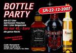 Agostea - BOTTLE PARTY am Samstag, 22.12.2007