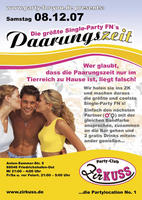 "PAARUNGSZEIT" + SN am Samstag, 08.12.2007
