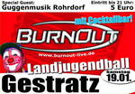 Landjugendball mit BurnOut am Samstag, 19.01.2008