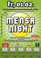 Mensa Night Hannover am Freitag, 01.02.2008