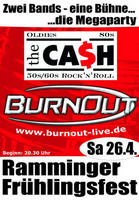 Frhlingsfest mit BurnOut und the Cash am Samstag, 26.04.2008