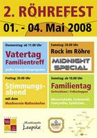 2. Rhrefest / Rock im Rhre am Samstag, 03.05.2008