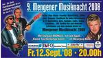 MENGENER MUSIKNACHT 2008 am Freitag, 12.09.2008
