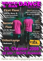 *WOMAN & MAN DANCE - "The Pink Party" im moya* am Samstag, 25.10.2008
