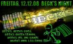 Becks Night @ Mirage Senden am Freitag, 12.12.2008