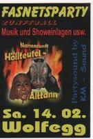 Fasnetsparty am Samstag, 14.02.2009