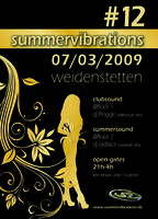 Summervibrations #12 am Samstag, 07.03.2009