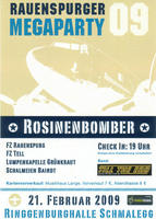 Rauenspurger Megaparty 2009 am Samstag, 21.02.2009