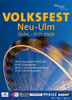 Neu-Ulmer Volksfest 2009 am Freitag, 01.05.2009