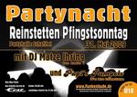 Partynacht 2009 am Pfingstsonntag in Reinstetten mit dem Top DJ Matze Ihring! am Sonntag, 31.05.2009