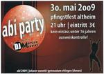 ABI-PARTY 2009 (Altheim bei Allmendingen) am Samstag, 30.05.2009