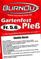 Gartenfest Pless mit BurnOut am Freitag, 05.06.2009
