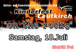 * * * KINDERFEST ON THE ROCKS * * * am Samstag, 18.07.2009