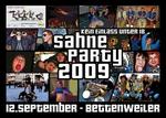 *** Sahne-Party 2009 *** am Samstag, 12.09.2009