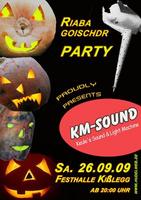 RIABA-GOISCHDER-PARTY am Samstag, 26.09.2009