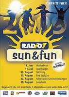 Radio7 Sun & Fun Tour - Laupheim am Samstag, 29.08.2009