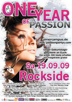 One Year of Passion am Samstag, 19.09.2009