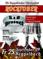 Rocktoberparty mit S.I.B project am Freitag, 25.09.2009