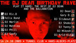 THE DJ DEAN BIRTHDAY RAVE "PLAY IT HARD: THE BEST OF DJ DEAN AND THE BALLANTION"ol. 42 am Samstag, 24.10.2009