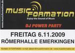 DJ Power Party am Freitag, 06.11.2009