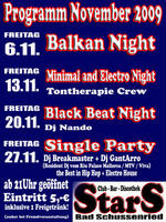 Black Beat Night am Freitag, 20.11.2009
