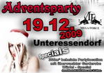 Adventsparty 2009 am Samstag, 19.12.2009