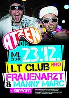 Atzen-DJ's Frauenarzt & Manny Marc am Mittwoch, 23.12.2009