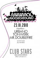 MINIMAL ELECTRO NIGHT @ CLUB STARS SCHUSSENRIED am Samstag, 23.01.2010
