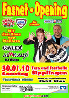 Fasnachts Opening Sipplingen am Samstag, 30.01.2010