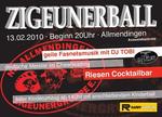 Zigeunerball 2010 am Samstag, 13.02.2010