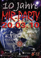 *10 Jahre MIR ABSTURZ PARTY* am Samstag, 20.03.2010